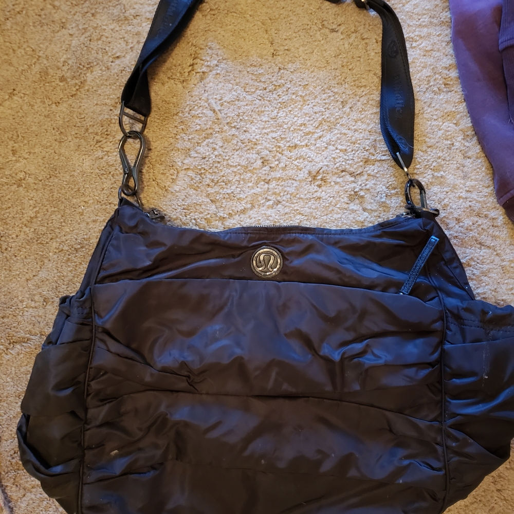 lululemon athletica Black Shoulder Bag